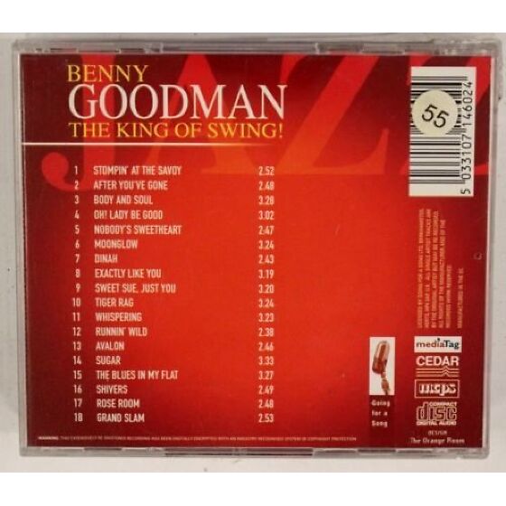 Benny Goodman - King of Swing!  CD (Jazz)