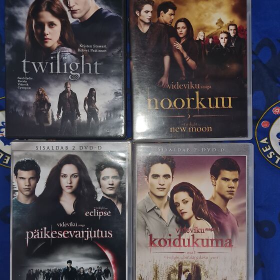 7DVD Videviku Saaga Twilight Saga 4 Filmi, Eesti subtiitrid (191387682) -  