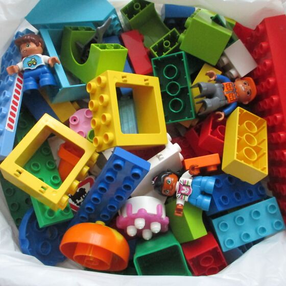 HOT Klotsid Lego Duplo Klotsikast Lego Duplo Klotsid LEGO