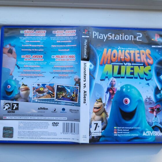 Monsters vs Aliens N PS2