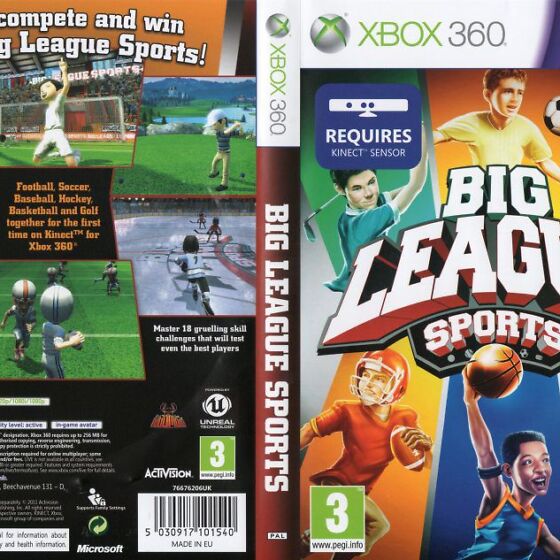 big league sports kinect