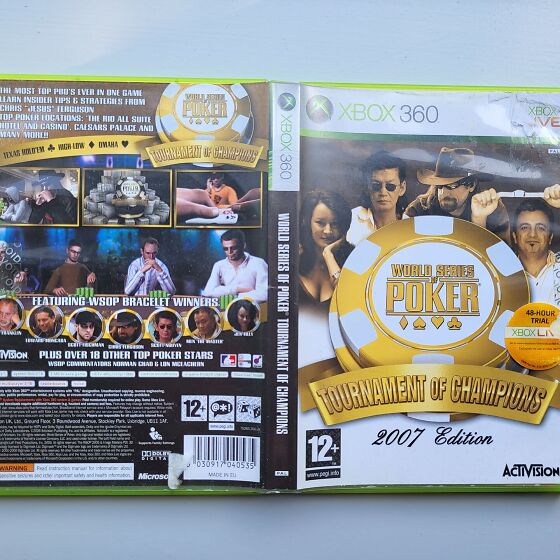 Wsop sale xbox 360