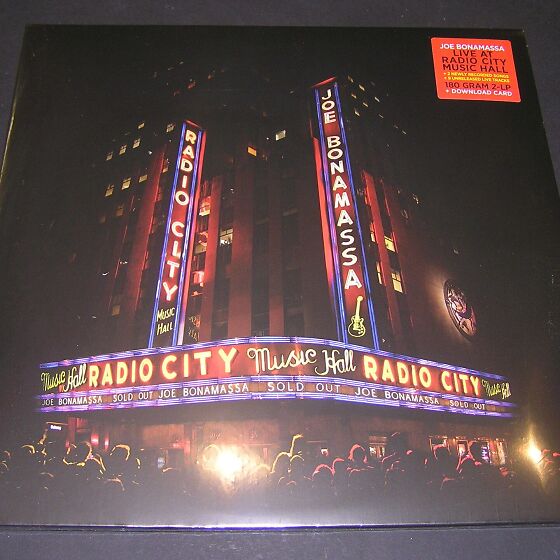 JOE BONAMASSA - LIVE AT RADIO CITY MUSIC HALL 2LP ! UUS ! (126014824) -  