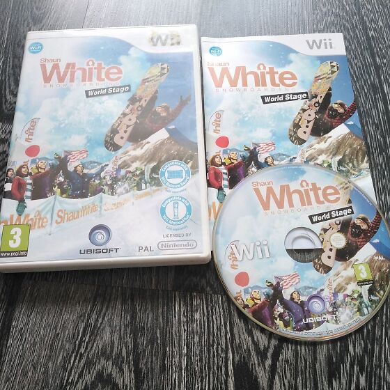 Shaun White Snowboarding 2: World Stage Nintendo Wii PAL Brand New