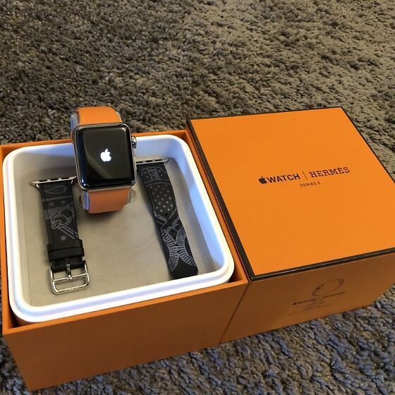 Apple watch HERMES series 3 (38mm) (126127785) - Osta.ee