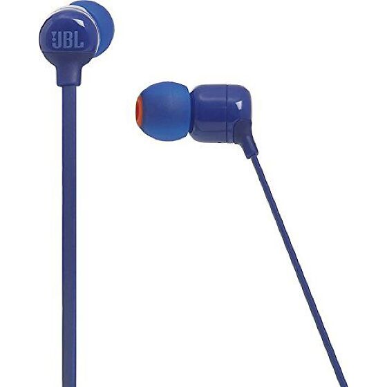In-Ear JBL (97254028) BT Blue - Wireless T110 Headphones