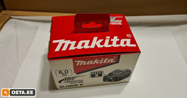 Makita 6.0 Ah. 18 V. (243587386) - Osta.ee