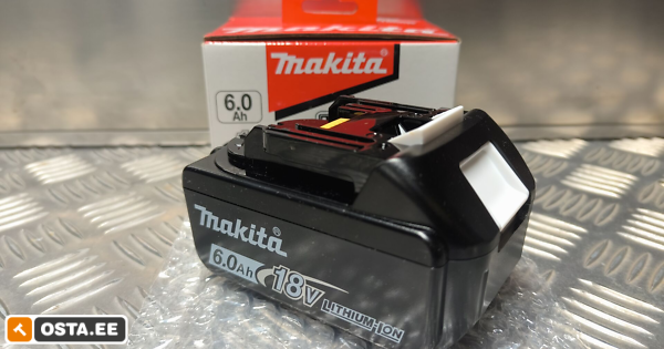 Aku BL1860B UUS.(Makita seadmetele) (244560332) - Osta.ee