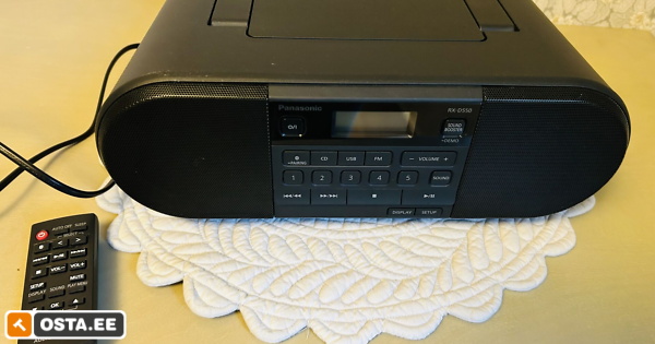 Stereosüsteem/raadio/CD-mängija Panasonic RX-D550 (243467114) - Osta.ee
