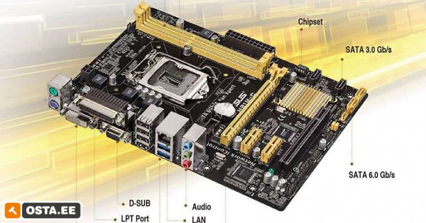 Arvutisisu H81mATX + i3-4170 + 8GB DDR3 (223742939) - Osta.ee