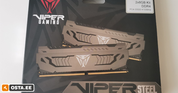 Patriot Viper Steel PVS416G413C9K DDR4 2x8 16GB (195393876) - Osta.ee