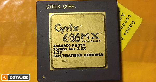 Cyrix 686MX 6x86MX-PR233