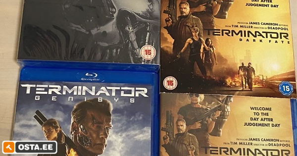 Terminator: Complete 6 Movie Series Blu-ray Collection (Judgment Day / Dark  Fate and More) with Bonus Art Card