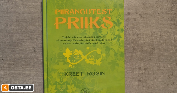 KREET ROSIN "PIIRANGUTEST PRIIKS" (226200601) - Osta.ee