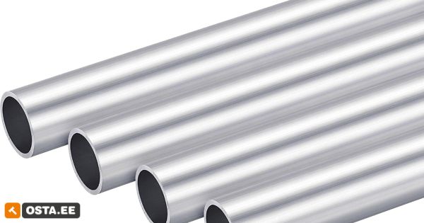 sourcing map 4 tükki 6063 alumiiniumist ümmargust toru 20 mm (242249159) - Osta.ee