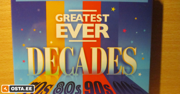 Greatest Ever Decades 70s 80s 90s 00s 2021 4cd 193853347