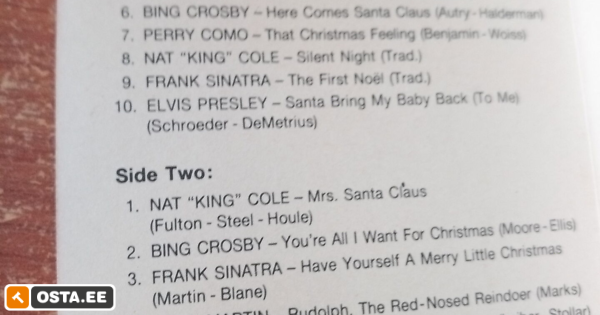 Jõululaulud 200102999 Osta Ee