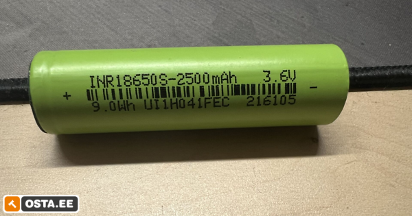 18650 akud (242208427) - Osta.ee
