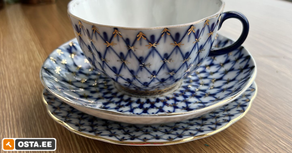 Lomonosov LFZ portselan teetrio Võrk (242714356) - Osta.ee