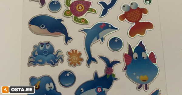 Kleeppildid/Kleebised/Kleepekad/Kleepsuleht. Kalad jne (242481769) - Osta.ee