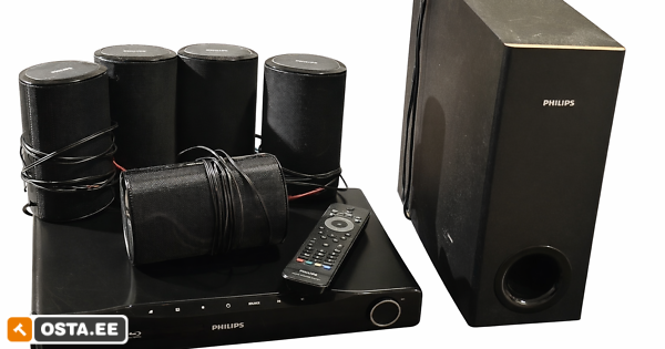 Philips 5.1 kodukino HTS3560 BluRay/DVD/CD/FM (244154766) - Osta.ee