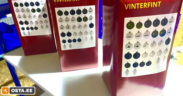 jõuluehete komplekt 3 karpi / 96 ehet! (242370879) - Osta.ee