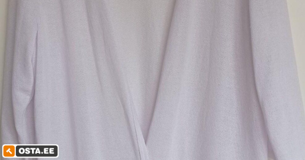 Uueväärne! Suurus L/XL valge pikem kardigan (238377186) - Osta.ee