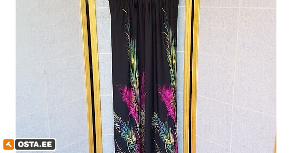 Monton maxi-kleit, sulgedega muster, suurus L. (240222515) - Osta.ee