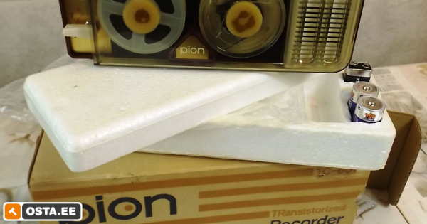 Vanakooli kaasakantav lintmakk Pion TC-601 (Pioneer) (243200585) - Osta.ee