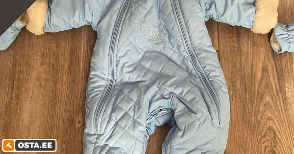 UUS beebi talvekombe / talveoverall soe, pehme voodriga (245783655) - Osta.ee