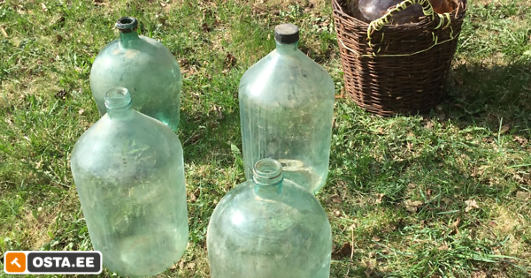 Suured veinipudelid 20-35 liitrit (238038916) - Osta.ee