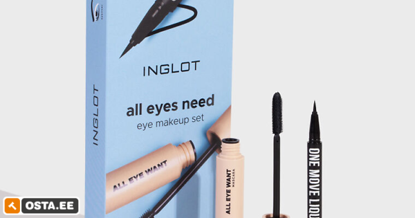 HOT! Inglot All Eyes Need Silmameigikomplekt,ripsmetušš UUS! (243984498) - Osta.ee
