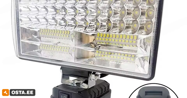 LED-töövalgusti Makita 18V akule + 2 USB pesa (243182702) - Osta.ee