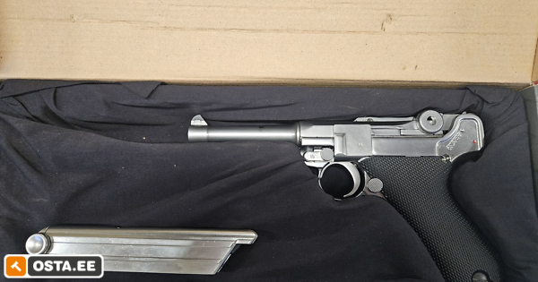 Hõbedane Luger (P08) (245784503) - Osta.ee