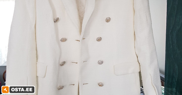 Uus naiste pintsak valge. (238129572) - Osta.ee