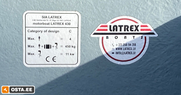 Latrex 430 LX, el mootor ja kajalood (155828646) - Osta.ee