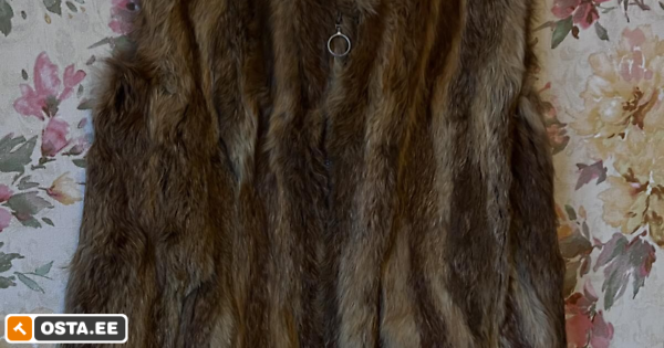 NATURAALNE karvane vest sobib XL RÜ 118 PIKKUS 76 (239724038) - Osta.ee