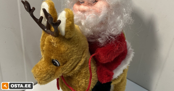 Põdraga Jõulumees - mängib muusikat ja kõigub (242008832) - Osta.ee