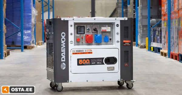 MÜÜA 3 x DIISELGENERAATOR SOODUSHINNAGA! 8.1 kVa, UUED! (227776467) - Osta.ee