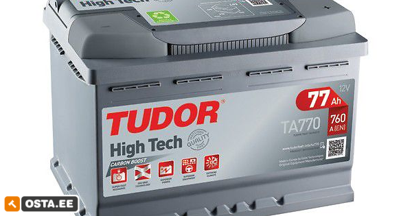 AKU 77Ah 760A Tudor High Tech 278x175x190 TA770 48890208