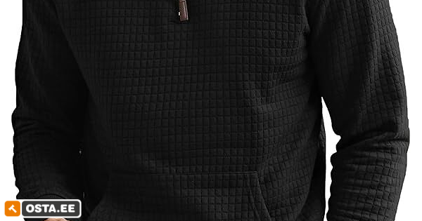 Meeste vabaaja kampsun lukuga (245785055) - Osta.ee