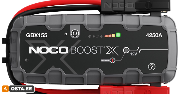 MEGA! Noco GBX155 12V 4250A Genius Booster käivitusabi! UUS! (168509692) - Osta.ee