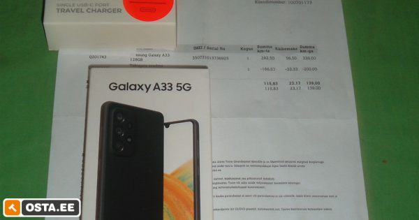 Samsung Galaxy A 33 5G.Uus. (198832629) - Osta.ee