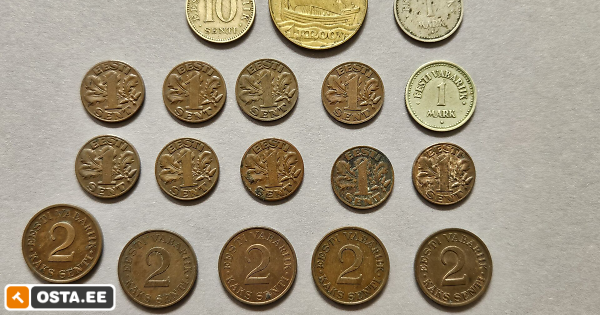 EW mündid (18 tk) (215219455) - Osta.ee