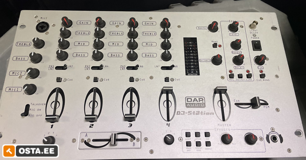 DAP Audio DJ-Station DJ pult mixer (206631093) - Osta.ee
