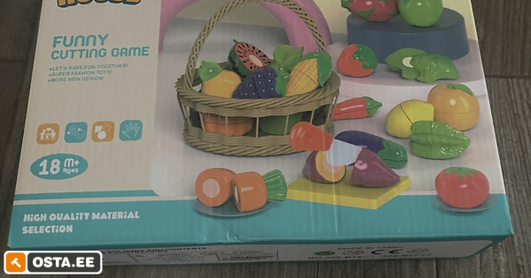 Happy House Funny Cutting Game lõbus puu- ja köögivil (242243527) - Osta.ee