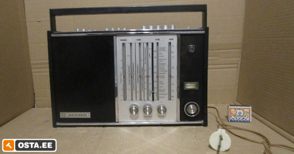 Nõukogudeaegne raadio "Riga-104", Radiotehnika (245635261) - Osta.ee