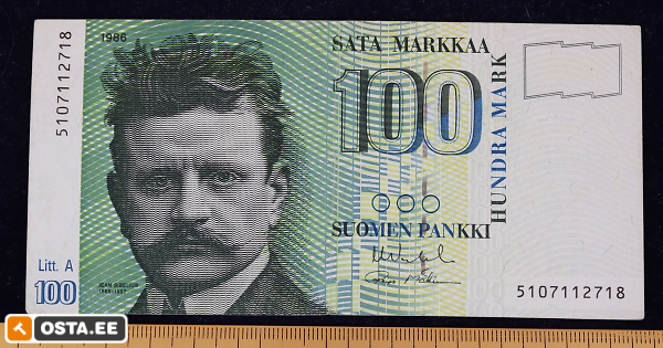 Soome 100 marka 1986 (172488406) - Osta.ee