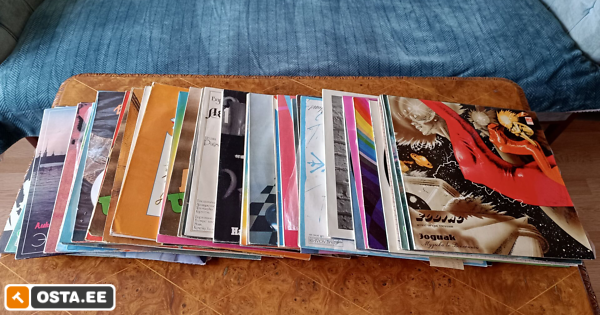 ERINEVAD VINÜÜL PLAADID 50tk (230162043) - Osta.ee