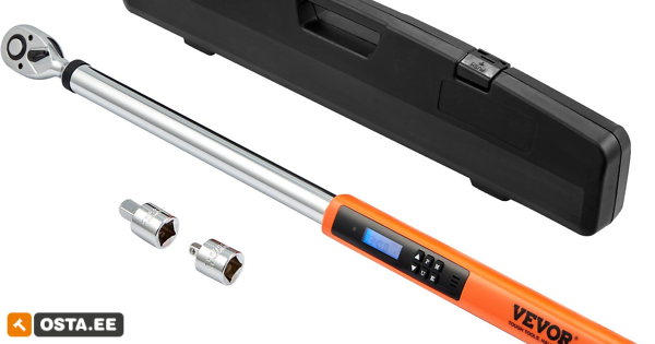 MOMENTVÕTI 34-340N.m LED ekraan 65cm 1/2" + adapterid (220888722) - Osta.ee